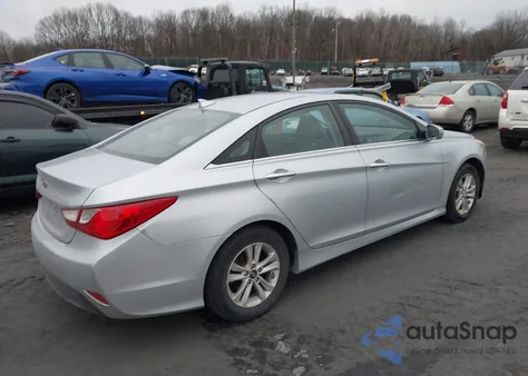 2014 Hyundai Sonata Gls from USA, damaged, VIN 5NPEB4AC9EH924463